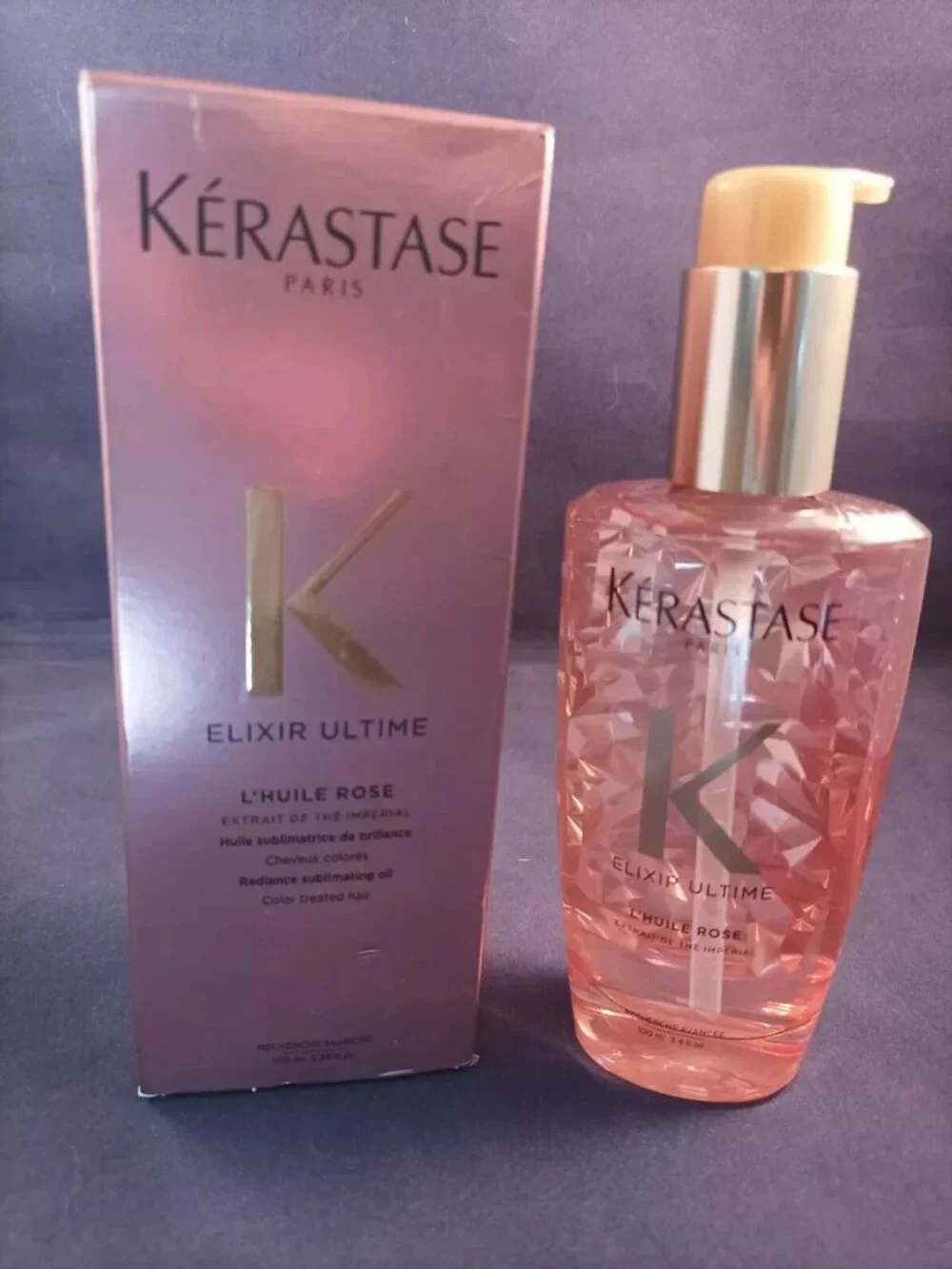 Kerastase Elixir Ultime L'Huile Rose Oil Imperial 100ml 3.4oz - Picture 6 of 7